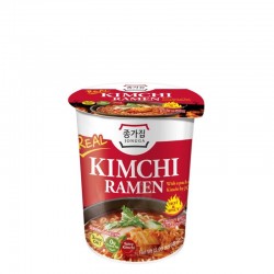 Kimchi Ramen Cup m. Frisk Kimchi 85g Jongga