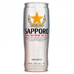 Sapporo Øl Dåse 5,0% 650ml