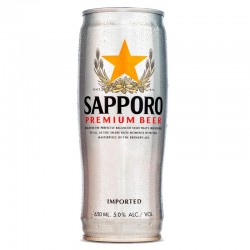 Sapporo Øl Dåse 5,0% 650ml