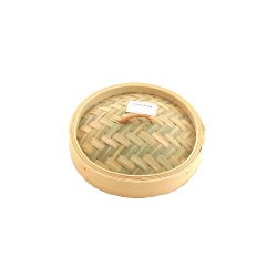 Bamboo Steamer Lid Small 6"...