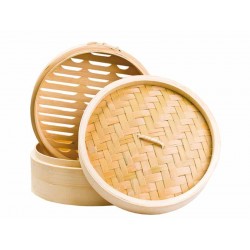 Bamboo Steamer Set 30 cm...