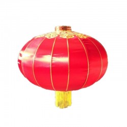 Lantern Silk Red Ø60cm 1pc