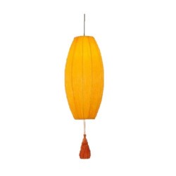 Lantern Fabric Oval Yellow...
