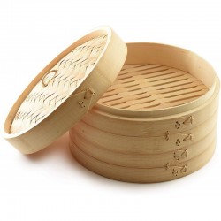 Bamboo Steamer Set 30 cm...