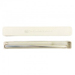 Stainless Bubble Tea Straw and Cleaner w/ Case