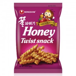 Honey & Apple Flavoured Twist Snack 75g Nongshim