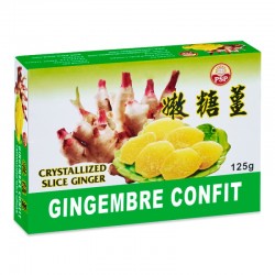 Candied Ginger 125g PSP