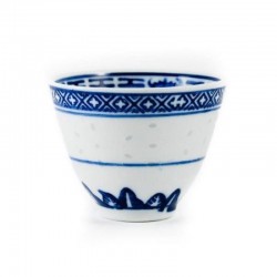 Tea Cup w/ Ricegrain Blue...