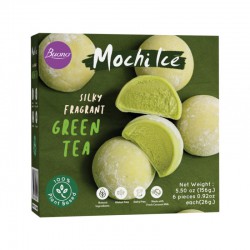 Grøn Te Mochi Is Vegansk...