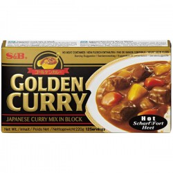 Golden Curry Hot 220g S&B