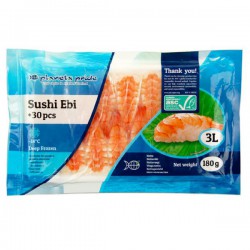 Sushi Ebi Shrimps 9-9,5cm...