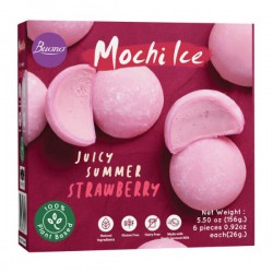 Jordbær Mochi Is Vegansk...