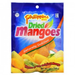 Tørret Mango 100g Philippine