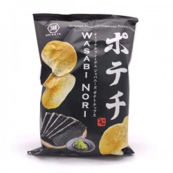 Kartoffelchips m. Wasabi og...