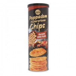 Poppadom Linse-Kikærte...