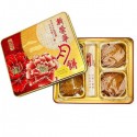 Månekager m. Hvid Lotus Pasta og Saltet Ande Æggeblomme 4x185g SunWinWah