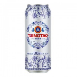 Tsingtao Beer Can 5% 500ml