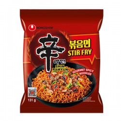 Shin Ramyun Stir Fry Gourmet Spicy Noodles 131g Nongshim