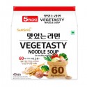 5-pak Vegetasty Nudelsuppe 5x115g Samyang