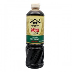 Soy Sauce Less Salt 1L Yamasa