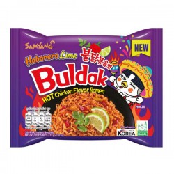 Hot Chicken Buldak Ramen Habanero Lime 135g Samyang