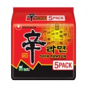 5-pak Shin Ramyun Gourmet Spicy 5x120g Nongshim