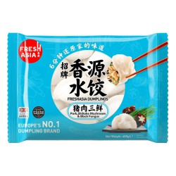 Dumplings w/ Pork, Shiitake...