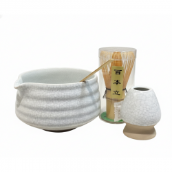 Matcha Te-sæt 4 dele Grå