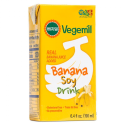 Soy Milk w/ Banana Flavour...