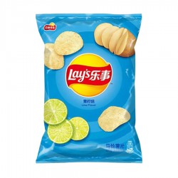 Kartoffelchips m. Lime-smag...
