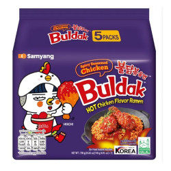 5-pak Buldak Ramen Koreansk...