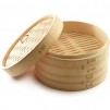 Bamboo- and Aluminium Steamers