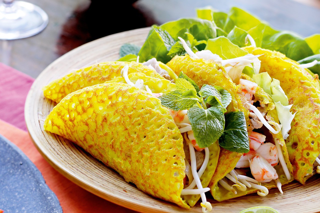 Banh Xeo Opskrift